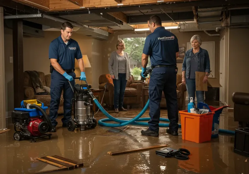 Basement Water Extraction and Removal Techniques process in Midland, NC