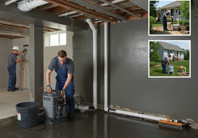 Basement Waterproofing and Flood Prevention process in Midland, NC